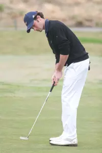 Sophomore Graham Lawyer tied for 19th with a three-round score of 12-over 228.