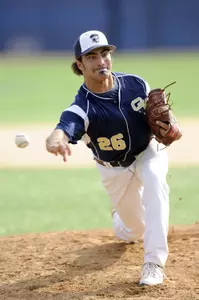 Senior Luke Mirabella and the GW bullpen provided five shutout innings of relief on Wednesday afternoon.