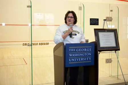 George Washington men's and women's squash head coach Wendy Lawrence announced that a total of nine student-athletes will join the GW Squash program at the start of the 2012-13 school year.