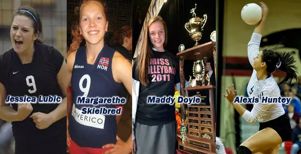 Maddy Doyle headlines a class of four student-athletes that will join the George Washington volleyball team for the 2012 season.