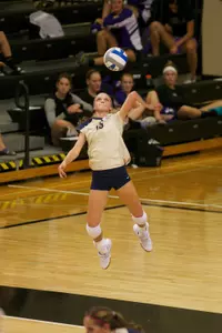 Freshman Maddy Doyle was named to the All-Tournament team at the UniWyo Cowgirl Classic.