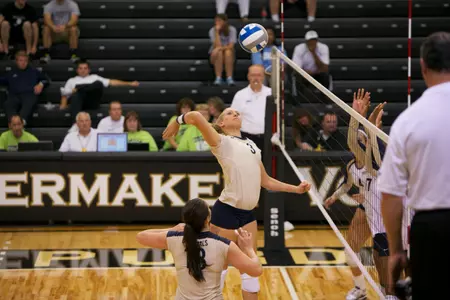 Junior Jamie Armstrong hit a career-high .591 with 13 kills in GW's 3-2 win over UMBC on Wednesday night.