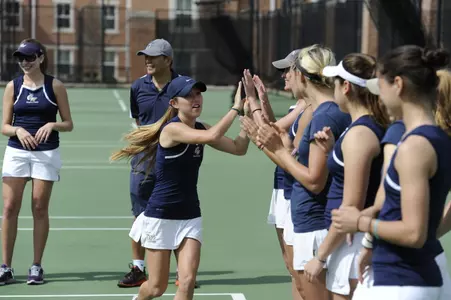 GW women's tennis opened 2013 spring practice on Monday morning at the East Potomac Tennis Center.