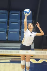 Freshman Emily Clemens facilitated GW's attack with 25 assists in GW's 3-0 win over La Salle on Friday night.