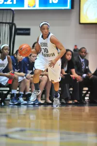 Senior Shi-Heria Shipp led GW with 14 points and added six rebounds in GW's 66-56 loss at Fordham on Wednesday afternoon.
