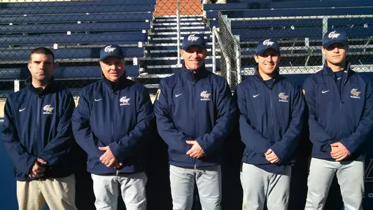 Head Coach Gregg Ritchie ('86) leads the GW baseball team into the 2013 season, starting with a three-game series at Davidson this weekend.