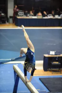 The Colonials return home for the first time since January 13 to host North Carolina and William & Mary at 7 p.m. on Monday, February 11 for the annual Pink Meet. Ticket information is available here (link).