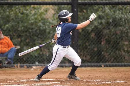 Victoria Valos hit her second home run of the season against Dartmouth.