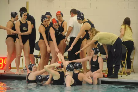 GW women's water polo hosts its regular-season finale on Saturday at 6 p.m. against VMI at Smith Center Pool.