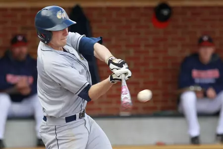 Junior Owen Beightol was 2-for-4 with two RBIs in GW's 8-7 loss to Richmond on Sunday.