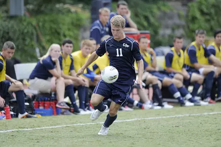 Ross Higgins tallied his second career goal in the season opener.