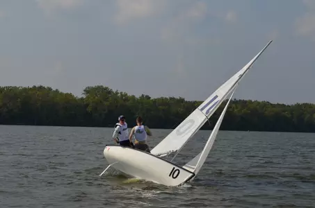 Freshman Brendan Shanahan will make his collegiate sailing debut at the St. Mary's Intersectional this weekend.
