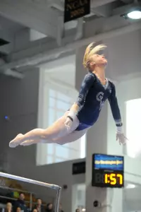 GW ranks 23rd in the nation on the uneven bars entering Sunday's Tri-Meet at West Virginia.