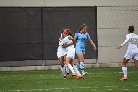 Sophomore Kate Elson scored the game-winner in the A-10 quarterfinals against Rhode Island.