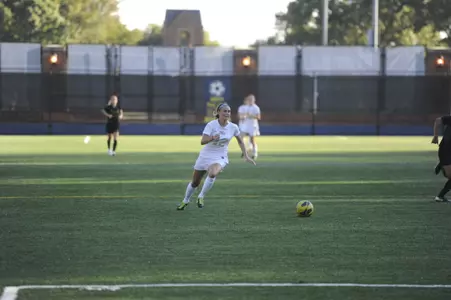 Sophomore MacKenzie Cowley scored the game-winning goal against Saint Louis on Sunday.