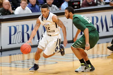 Junior guard Joe McDonald enters Thursday's duel with DePaul as the only Atlantic 10 player in the top 10 in the league in assists, rebounds and steals.