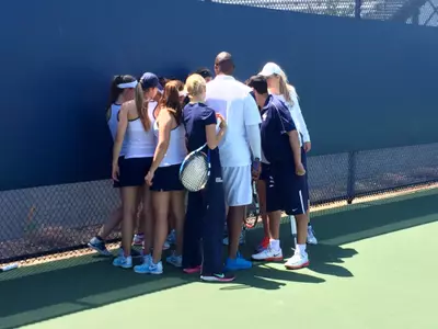 GW women's tennis opens the spring season on Jan. 18.