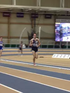 GW competed in its first-ever indoor track meet at Saturday's Navy Invitational.