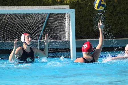 Caterina Sesana recorded a career-high 12 saves against Hartwick.