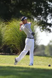 Jack Persons posted GW golf's top finish of the season to date with a tie for 14th at the Bash at the Beach.