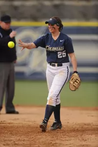 Carlee Gray had three hits against St. Bonaventure.