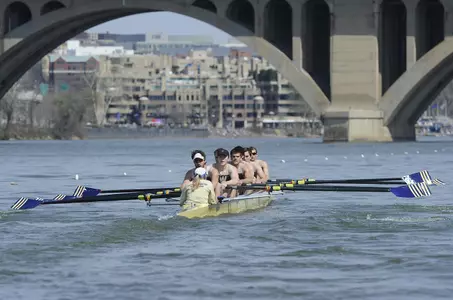 GW won nine races over two days to win the Oliver T. Carr Bowl for the first time in program history.