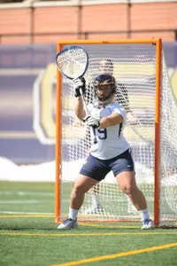 Junior Mackenzie Jones matched her career-high with 11 saves against George Mason on Friday.