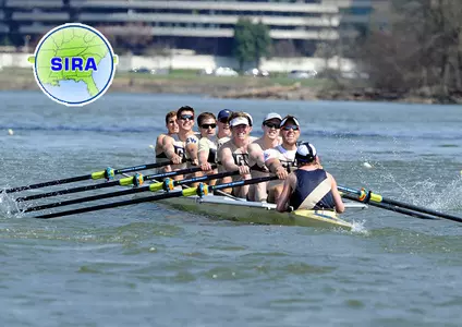 GW's Varsity 8 won the Gold Medal at the SIRA Championshis on Melton Lake in Oak Ridge, Tenn.