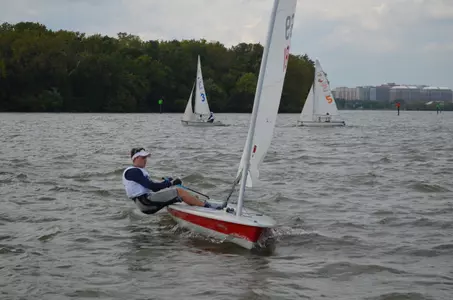 Sophomore Brendan Shanahan earned a spot in the MAISA Men's Singlehanded Championship by virtue of a fifth-place finish at the MAISA Laser South Qualifier.