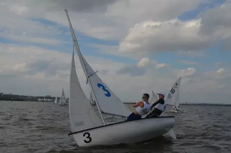 Colonials of the Week - September 15, 2014 - GW sailing junior Henry Young and freshman Kai Friesecke