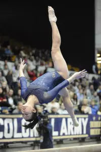 GW eclipsed the 195.00 mark for the second consecutive meet in Sunday's win over No. 23 Iowa State and West Virginia.