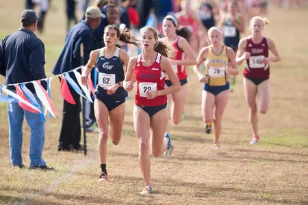 Miranda DiBiasio earned All-Conference honors at the Atlantic 10 Championship on October 31.