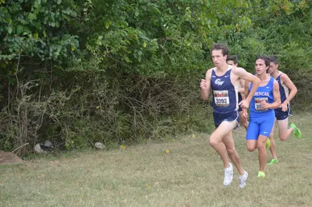 Senior Ryan Tucker led the Colonials at Friday's NCAA Mid-Atlantic Regional.