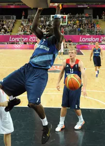 Mensah-Bonsu enjoyed an nine-year professional career and also played in the Olympics for Great Britain (AP Photo).