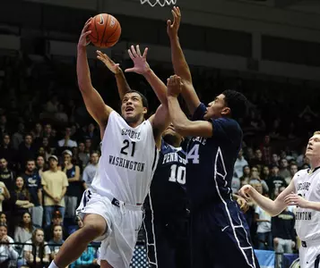 Kevin Larsen has recorded back-to-back double-doubles