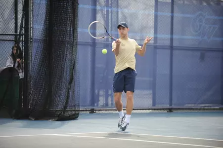Danil Zelenkov help put the Colonials on top with a win in the top singles slot.