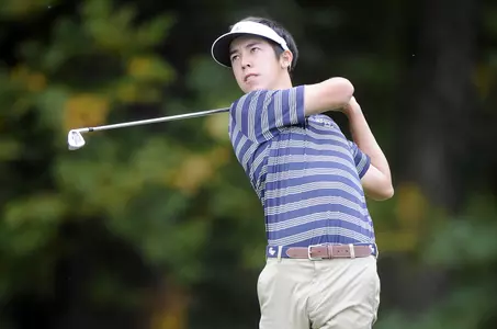 Senior Jack Persons carries a team-best 73.67 scoring average through five fall events into this spring's opener at the Davidson Invitational.