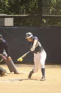 Junior Carlee Gray laced two doubles against Delaware State on Wednesday.