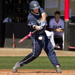 Bobby Campbell's two-run single tied the score at 2-2 in the sixth inning before GW took the lead en route to a 3-2 win.