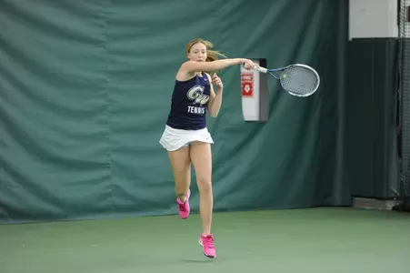 Freshman Teodora Radosavljevic won her second consecutive singles match on Sunday.