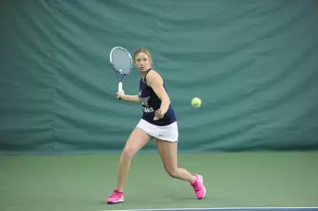 Freshman Teodora Radosavljevic won three of her four matches over the weekend.