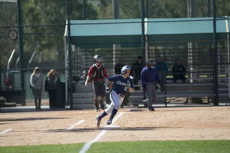 Senior Victoria Valos looks to extend her 13 game on-base stream on Tuesday.