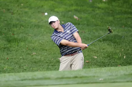 Freshman Vince Palazzolo record his top finish of the season and the third-best finish among A-10 golfers with a tie for 20th at UNCW's Seahawk Intercollegiate.