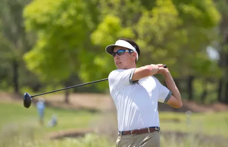 Senior Jack Persons paced GW to an A-10 opening round of 292 with a program record-tying 6-under 66.