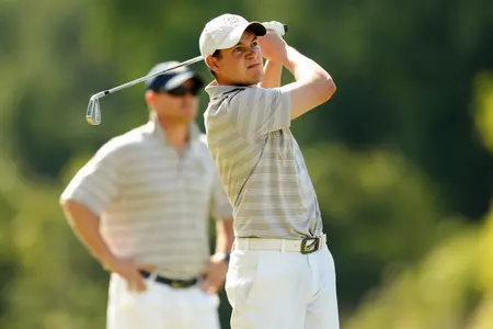 Junior Steve Piela's closing 6-over 76 and 22-over 232 total paced GW at the challening Redhawk Invitational at Chambers Bay Golf Club, site of this spring's U.S. Open Championship.