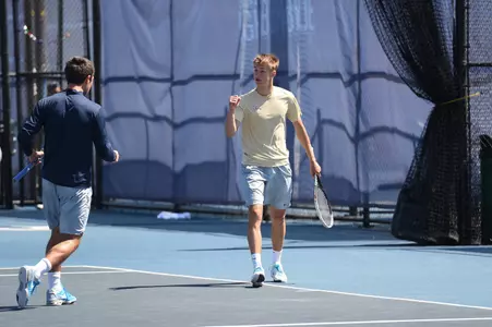 Julius Tverijonas claimed his first professional doubles title on May 23.