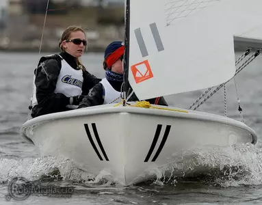 Rising senior Hannah McNomee was one of four GW sailors honored by the ICSA