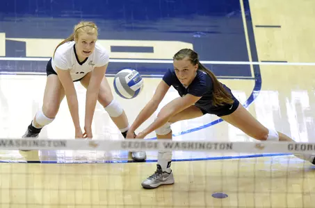 Senior Maddy Doyle was one of two players named to the All-Tournament team, along with MVP Chidima Osuchukwu, at the Kristen Dickmann Invitational.
