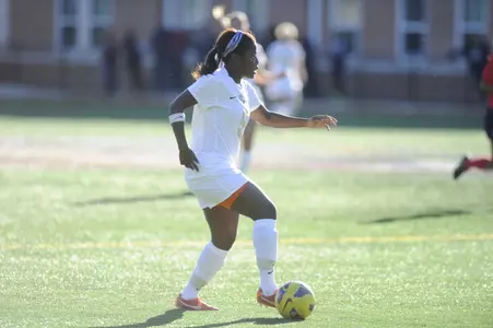 Sophomore Brittany Cooper netted her first goal of the season at Delaware on Sunday.