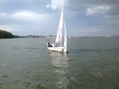 Kai Friesecke and Mercedes McPhee were part of a second place outfit at Cornell.